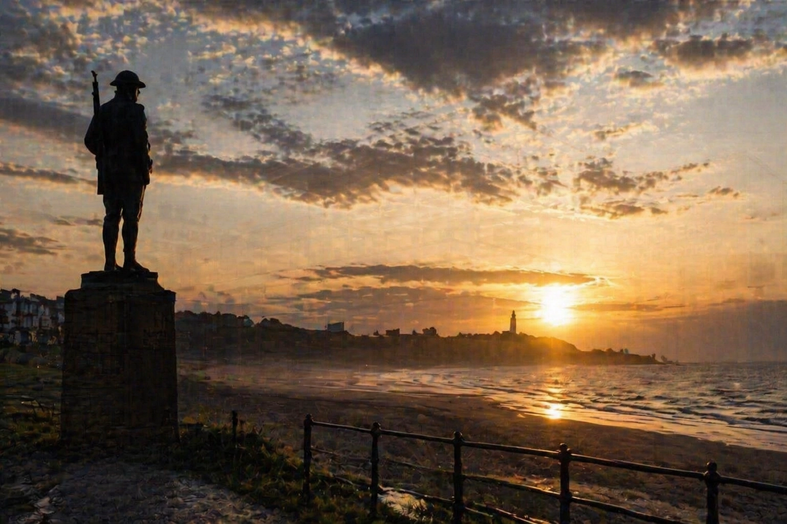Seaham Coastline at Dawn
